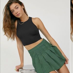 Aritzia Sunday Best Honor Tank in black, size 2XS